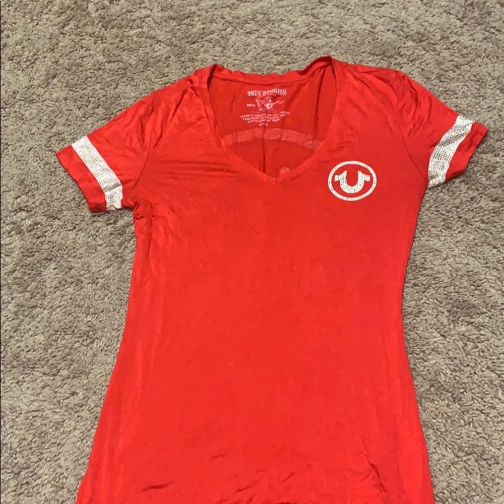 True religion graphic tee